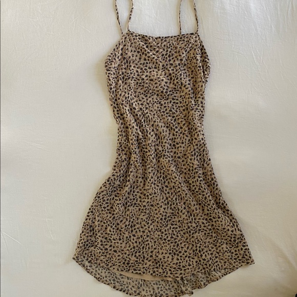 Abercrombie & Fitch Dresses & Skirts - Abercrombie - leopard print - Size XS - high low dress